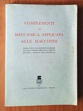Ingegneria complementi meccani usato  Italia