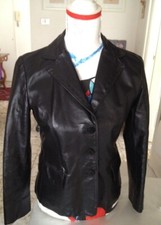 Giacca pelle donna usato  Roma