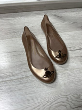 Sapatilhas de balé Vivienne Westwood × Melissa Anglomania logotipo de metal tamanho 35/36 comprar usado  Enviando para Brazil