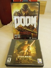 Star Wars Knights Of The Old Republic 4 CD para PC + CD Doom para PC comprar usado Star Wars Knights Of The Old Republic 4 CD para PC + CD Doom para PC comprar usado  Enviando para Brazil