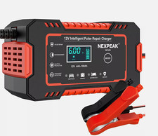 Carregador de bateria de carro NC101, carregador inteligente de bateria 12V 6A -caixa aberta - LEIA comprar usado  Enviando para Brazil