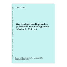 Zur geologie emslandes gebraucht kaufen  Berlin