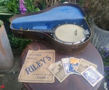 Antique vintage banjolani for sale  ROSS-ON-WYE