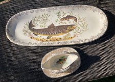 Large porcelain fish d'occasion  Expédié en Belgium
