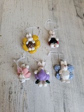 Usado, Eddie Walker primavera miniatura coelhinho da Páscoa flor joaninha borboleta conjunto de enfeite comprar usado  Enviando para Brazil