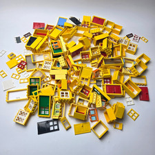 Lego yellow windows for sale  STUDLEY
