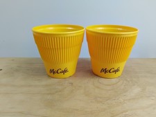 Mcdonald mccafe yellow for sale  LEICESTER