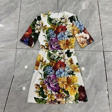 2025 Novo Vestido de Festa Runway 100% Algodão Estampa Sicília S-XXL Atacado de Fábrica QUENTE comprar usado  Enviando para Brazil