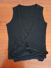 Wickelstrickjacke ärmellos sc gebraucht kaufen  München