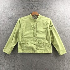 Jaqueta Columbia Windbreaker Feminina L Verde Algodão Manga Longa Bolsos no Pescoço Simulado comprar usado  Enviando para Brazil