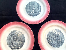Assiettes faïence porcelaine d'occasion  Nîmes