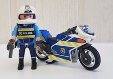 Playmobil polizei motorrad gebraucht kaufen  Langweid a.Lech