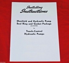 Touch control hydraulic for sale  Moulton