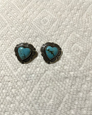 Sterling turquoise heart for sale  Ballwin