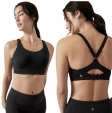 Sutiã esportivo esportivo Athleta preto avançado alto impacto tamanho 34C comprar usado  Enviando para Brazil