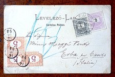 Cartolina viaggiata tassata usato  San Giuliano Milanese