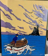 Tableau tintin île d'occasion  Layrac