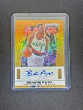 2024 PRIZM DECA BRANDON ROY GOLD SHIMMER AUTOMÁTICO/10 BLAZERS RAROS!! comprar usado  Enviando para Brazil