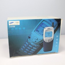 2001 Raro Vintage Samsung SGH-R200 Olimpíadas Telefone Na Caixa Completo Internacional, usado comprar usado  Enviando para Brazil