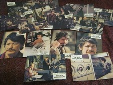 Charles Bronson-Tag der Abrechnung-J.Bisset 16 x Orginal Kino Aushangfotos na sprzedaż  Wysyłka do Poland