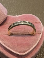Damenring 585 gelbgold gebraucht kaufen  Regensburg