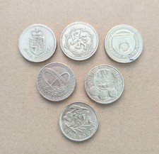 Six collectible circulated for sale  BIRMINGHAM