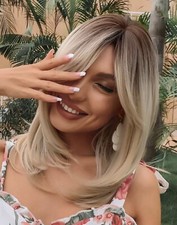 Perruque blond platine d'occasion  Artix