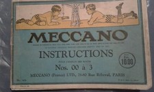 Meccano manuel instructions d'occasion  Antibes