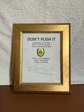 Signed framed 2010 for sale  STEVENAGE
