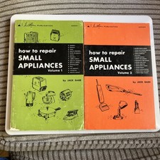 1973 How To Repair Small Appliances 2 Volume Set by Jack Darr Illustrated, usado comprar usado  Enviando para Brazil