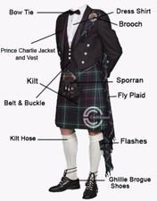Men wedding kilt for sale  LONDON