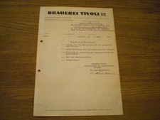 Bier brauerei brief gebraucht kaufen  Dinkelsbühl