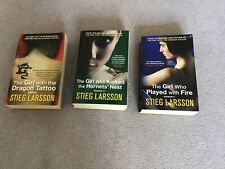 Stieg larsson paperbacks for sale  ALCESTER