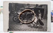 Carte Photo-93-AUBERVILLIERS - Volailler Taco de Livraison dans La Cour,  comprar usado  Enviando para Brazil