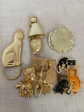 Vintage cat brooch for sale  Manchester
