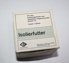 Degussa isolierfutter kohletie gebraucht kaufen  Ransbach-Baumbach