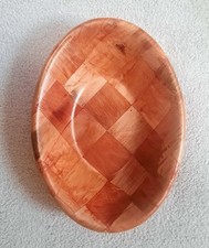 Vintage woven wood for sale  Brownton