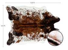 Faux cowhide rug for sale  Conway
