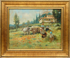 Dipinto olio tavola usato  Roma