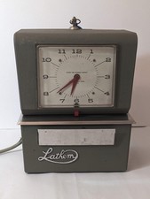Lathem card punch for sale  Camp Hill