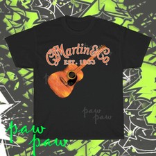 Usado, Camiseta americana logotipo guitarra Martin & Co nova em folha engraçada tamanho P a 5XL comprar usado  Enviando para Brazil