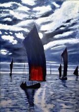 Tableau toile peinte d'occasion  Frejus