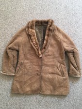 Sheepskin coat fur for sale  NORTHAMPTON