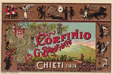 Etichetta liquore corfinio usato  Italia