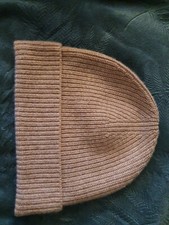 Bonnet cachemire beige d'occasion  Montreuil