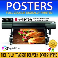 Poster printing satin for sale  TADWORTH
