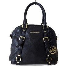 Bolsa de mão Michael Kors mini Boston couro genuíno logotipo charme preta comprar usado  Enviando para Brazil