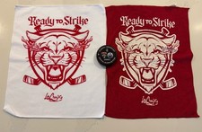 2025 SCF Game 4 Florida Panthers disco de aquecimento e toalhas de rally vermelhas/brancas comprar usado  Enviando para Brazil
