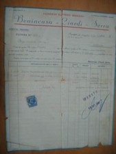 VC 131119 CARTA INTESTATA PASTIFICIO BENINCASA CIARDI SERRA AGROPOLI 1934 comprar usado  Enviando para Brazil