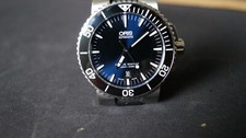 Oris Aquis relógio automático marinho 01 733 7653 4135 07 4 26 34EB data @6 42,5mm comprar usado  Enviando para Brazil